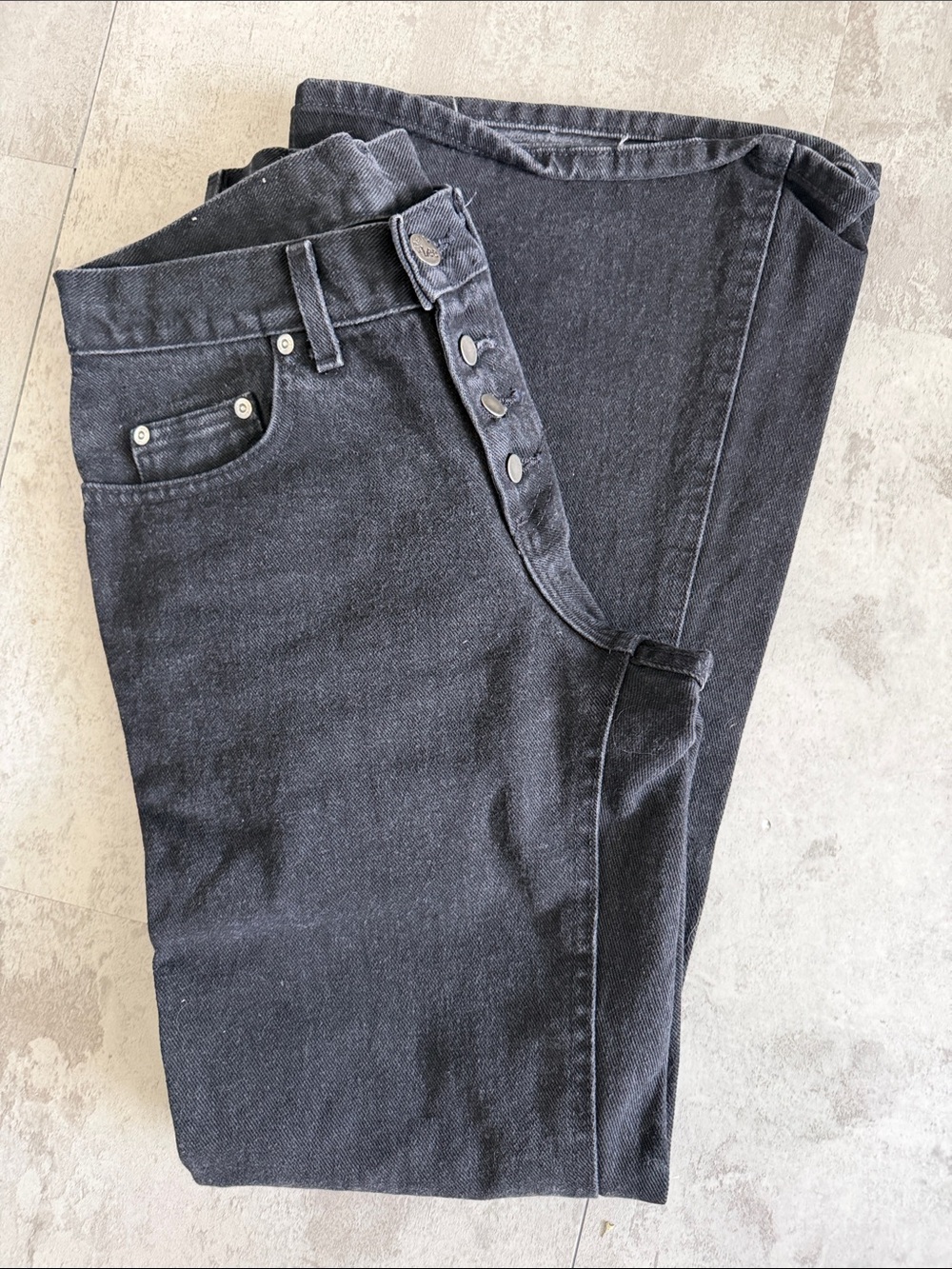 Women’s Lee button fly flare
